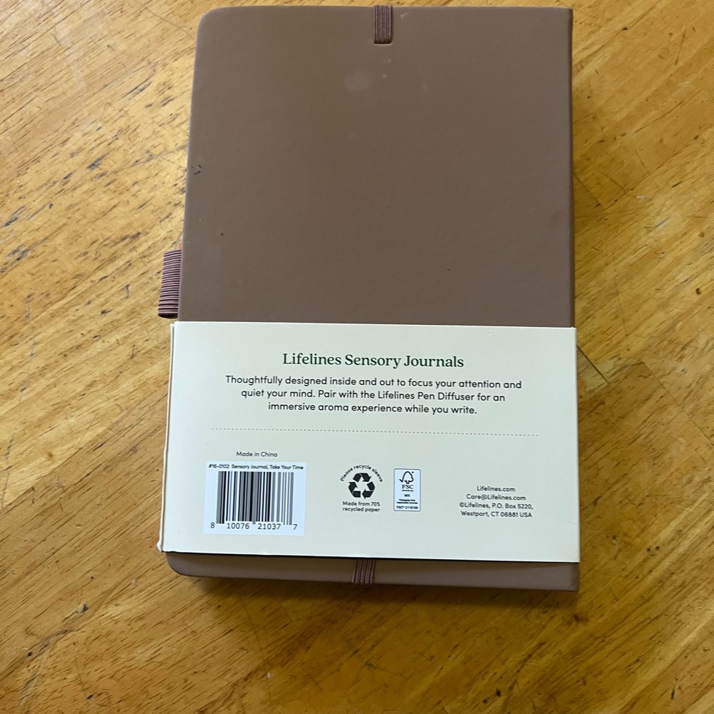 Lifelines Sensory Journal